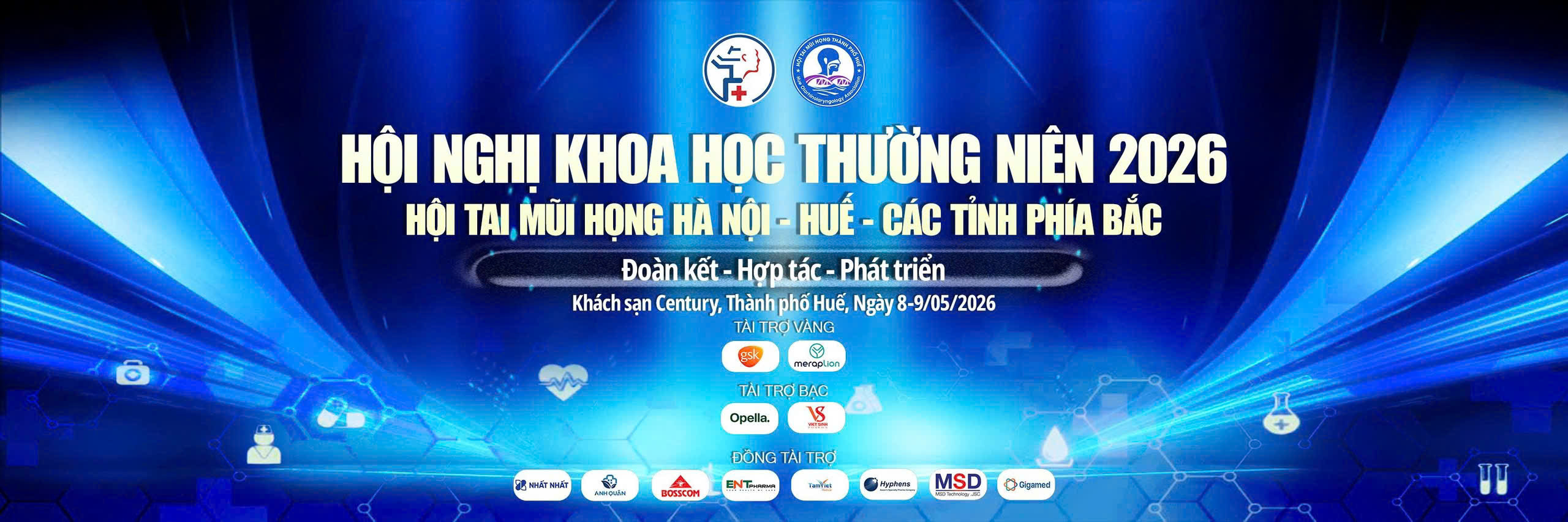 Thư mời Hội nghị Khoa học thường niên 2026 Hội Tai Mũi Họng Hà Nội - Huế - Các tỉnh phía Bắc