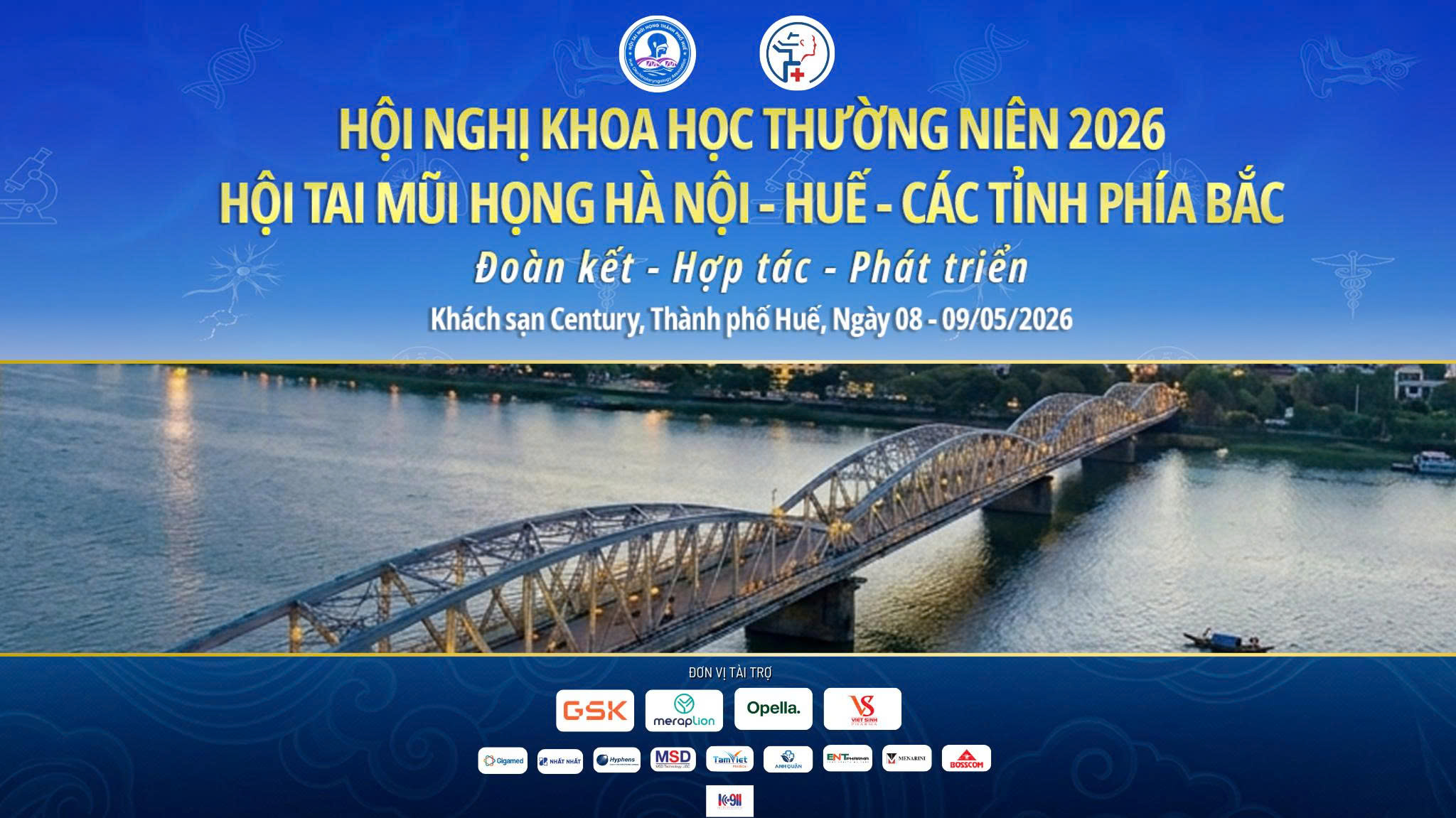 Thư mời Hội nghị Khoa học thường niên 2026 Hội Tai Mũi Họng Hà Nội - Huế - Các tỉnh phía Bắc